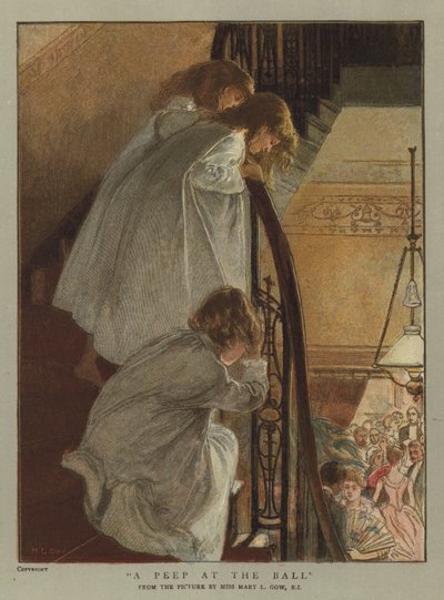A Peep at The Ball by Mary L. Gow