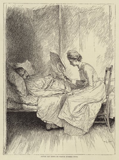 Illustration for The Story of a Nurse, by Honnor Morten by Mary L. Gow