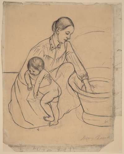 The Bath by Mary Stevenson Cassatt