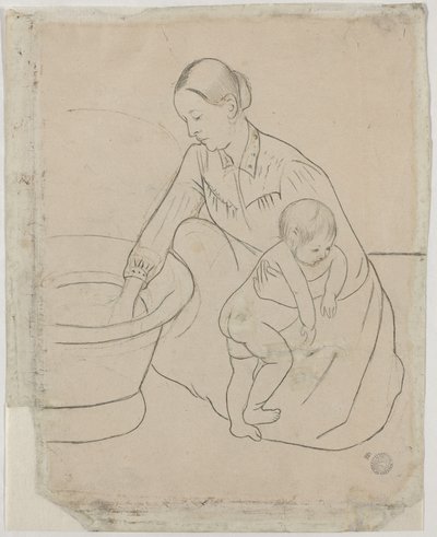 The Bath by Mary Stevenson Cassatt
