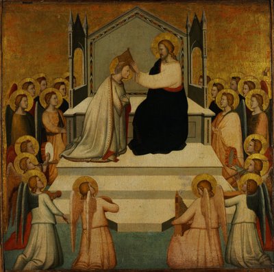 The Coronation of the Virgin by Maso di Banco