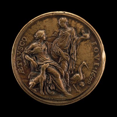 Allegory of Vigilance and Loyalty (reverse) by Massimiliano Soldani