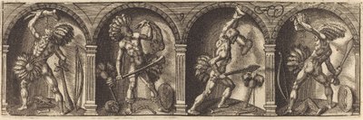 Various Portraits and Figures IX by Master AD