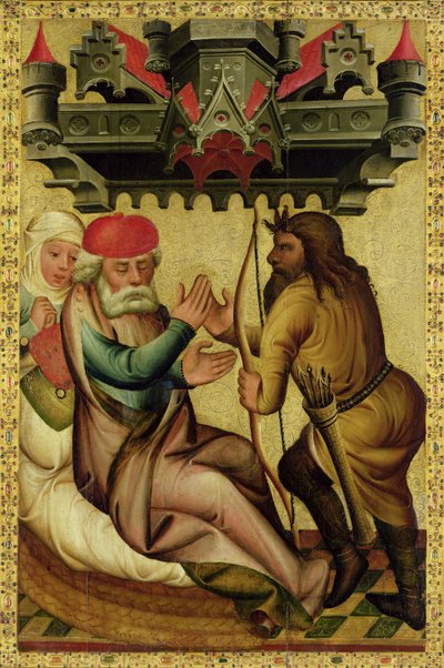 Isaac and Esau from the High Altar of St. Peter