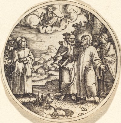 Christ with Three of His Apostles by Master IB
