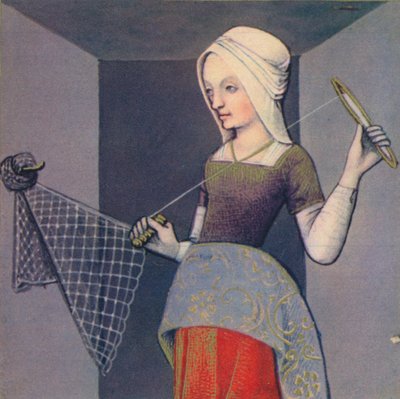 Arachne - Native of Colophon, 1403 by Master of Berry