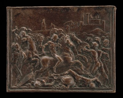 Coriolanus in Battle Before Rome by Master of Coriolanus
