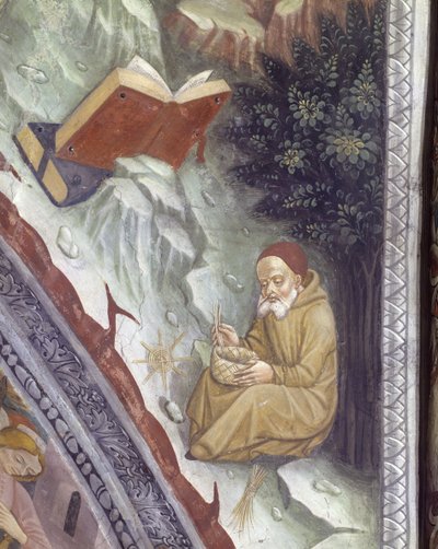 Fresco in chapel at Basilica of Santa Maria Assunta, Alessandria province, Piedmont Region, Italy by Master of Crea