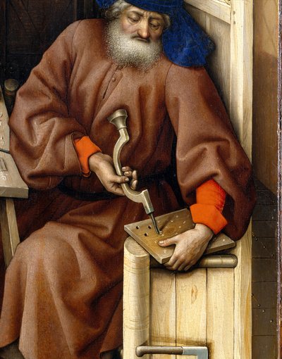 Annunciation Triptych (Merode Altarpiece) by Master of Flémalle
