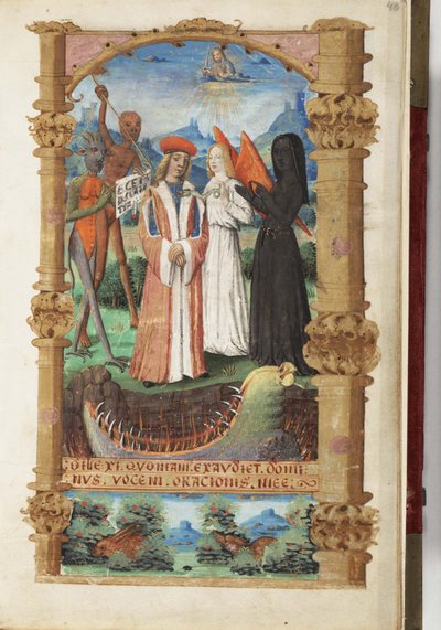 Allegory of Death Book of Hours, c. 1510 by Master of Jacques de Besançon