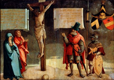 Crucifixion with Donors by Master of Messkirch
