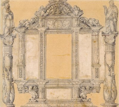 Draft for the Framework of the Former High Altar Retable of St. Martin in Messkirch by Master of Messkirch