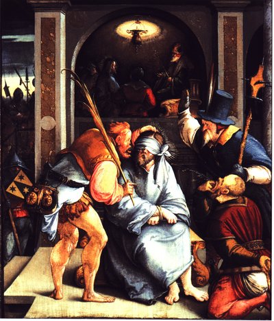 Mocking of Christ by Master of Messkirch