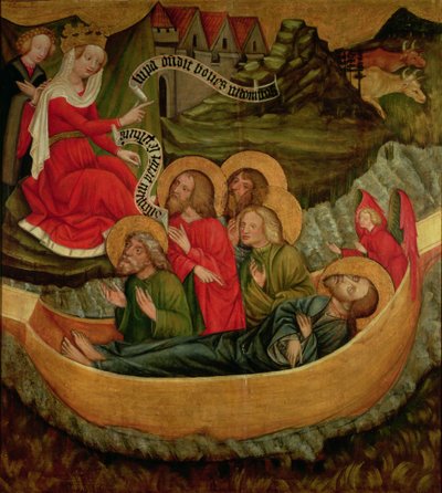 Embarkation of the Body of St. James the Greater, Bound for Spain, c.1425 by Master of Raigern