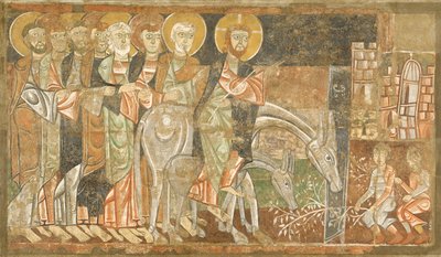 Entry of Christ into Jerusalem by Master of San Baudel