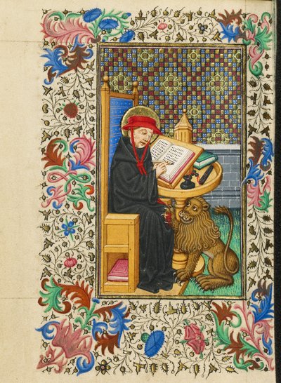 Saint Jerome in His Study by Master of Sir John Fastolf
