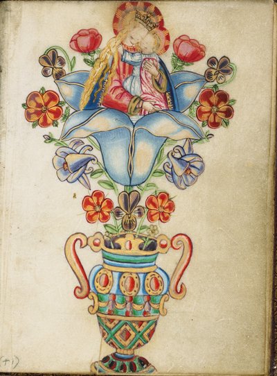 The Virgin and Child in the Calyx of a Flower by Master of Sir John Fastolf