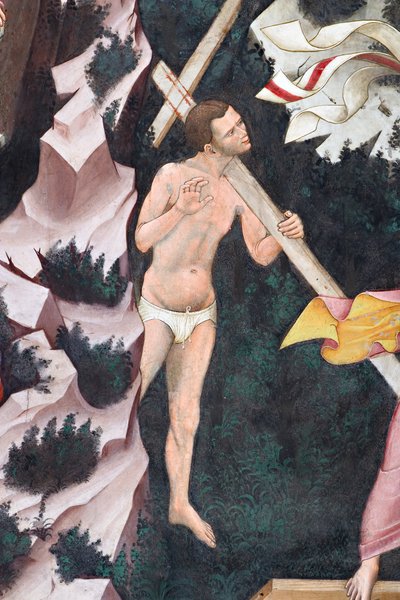 Resurrection and Descent into Limbo (detail) by Master of Vignola