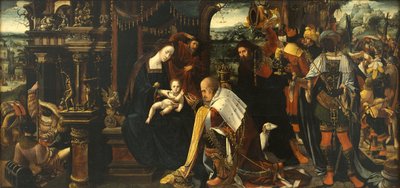 Epiphany by Master of the Antwerp Adoration