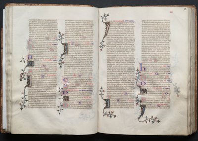 The Gotha Missal: Fol. 41r, Text by Master of the Boqueteaux
