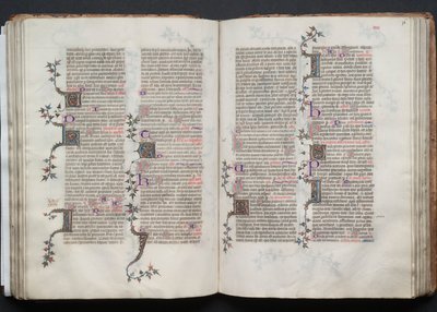 The Gotha Missal: Fol. 76r, Text by Master of the Boqueteaux
