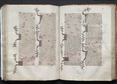 The Gotha Missal: Fol. 81r, Text by Master of the Boqueteaux
