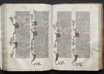 The Gotha Missal: Fol. 87r, Text by Master of the Boqueteaux