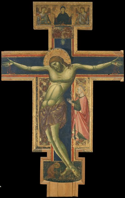 Crucifix by Master of the Borgo Crucifix