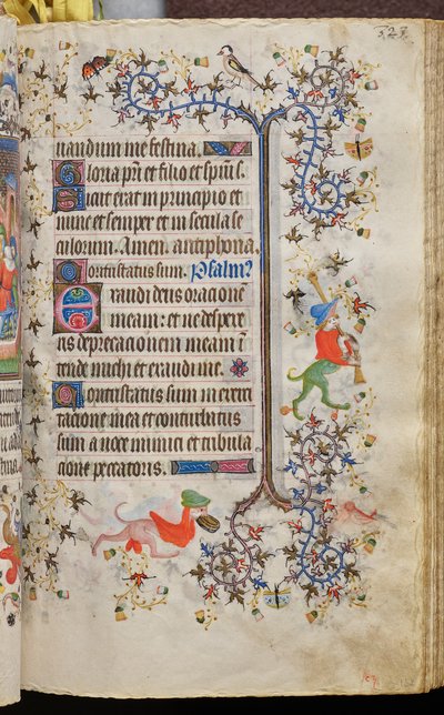 Hours of Charles the Noble, King of Navarre (1361-1425): fol. 162r, Text by Master of the Brussels Initials and Associates