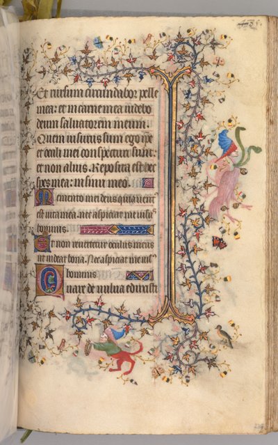 Hours of Charles the Noble, King of Navarre: fol. 237r, Text by Master of the Brussels Initials and Associates