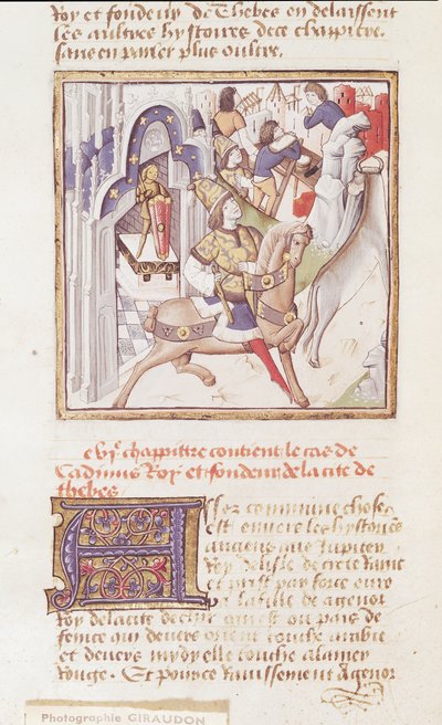 Cadmus, Founder of Thebes, from 