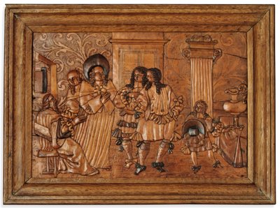 Eger Intarsia Panel by Master of the Decorated Background