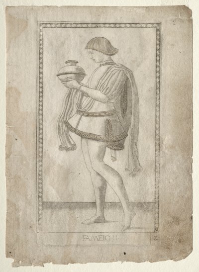 The Servant (from the Tarocchi, series E: Conditions of Man, #2) by Master of the E Series Tarocchi