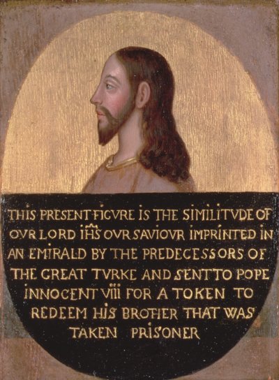 Profile of Christ by Master of the Emerald Icons