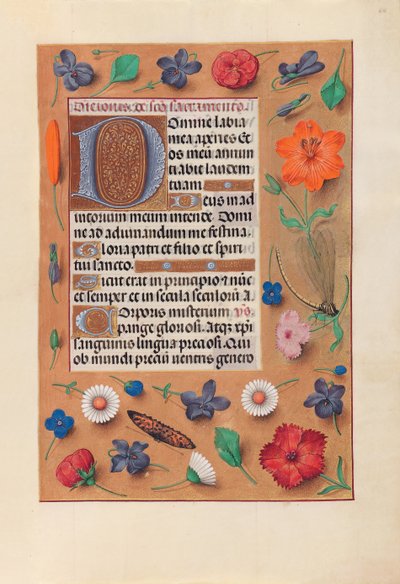 Hours of Queen Isabella the Catholic, Queen of Spain: Fol.44r by Master of the First Prayerbook of Maximillian
