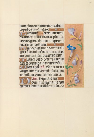 Hours of Queen Isabella the Catholic, Queen of Spain: Fol. 108r by Master of the First Prayerbook of Maximillian