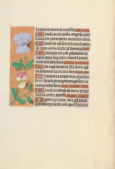 Hours of Queen Isabella the Catholic, Queen of Spain: Fol. 120v, c. 1500 by Master of the First Prayerbook of Maximillian