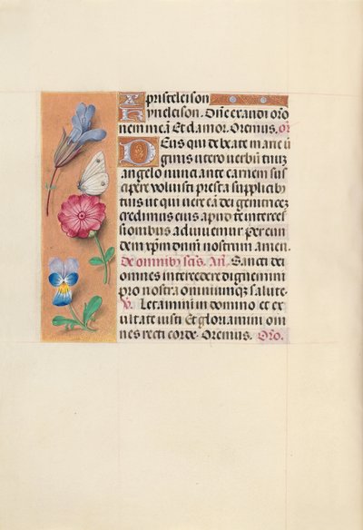Hours of Queen Isabella the Catholic, Queen of Spain: Fol. 124v by Master of the First Prayerbook of Maximillian