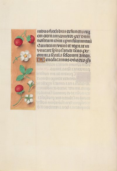 Hours of Queen Isabella the Catholic, Queen of Spain: Fol. 125v by Master of the First Prayerbook of Maximillian