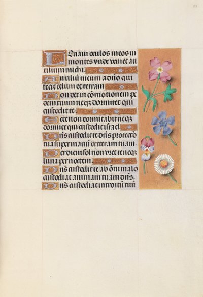 Hours of Queen Isabella the Catholic, Queen of Spain: Fol. 133r by Master of the First Prayerbook of Maximillian