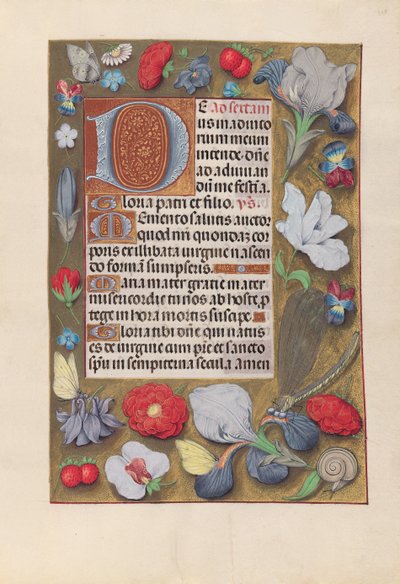 Hours of Queen Isabella the Catholic, Queen of Spain: Fol. 137r by Master of the First Prayerbook of Maximillian