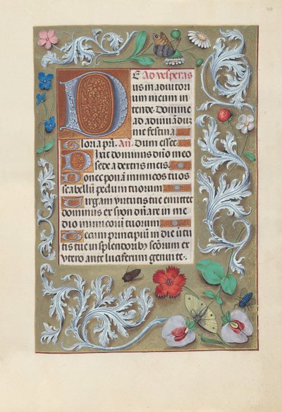 Hours of Queen Isabella the Catholic, Queen of Spain: Fol. 147r, c. 1500 by Master of the First Prayerbook of Maximillian