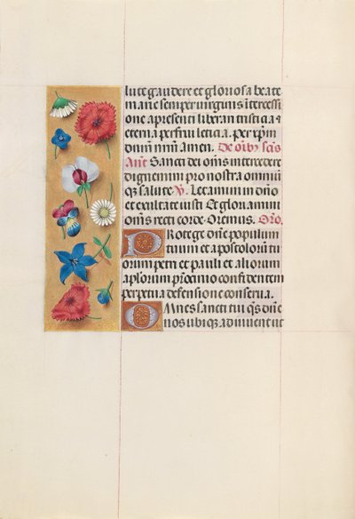 Hours of Queen Isabella the Catholic, Queen of Spain: Fol. 152v by Master of the First Prayerbook of Maximillian