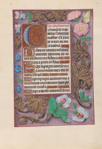 Hours of Queen Isabella the Catholic, Queen of Spain: Fol. 155r, c. 1500 by Master of the First Prayerbook of Maximillian