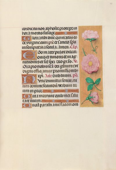 Hours of Queen Isabella the Catholic, Queen of Spain: Fol. 157r, c. 1500 by Master of the First Prayerbook of Maximillian