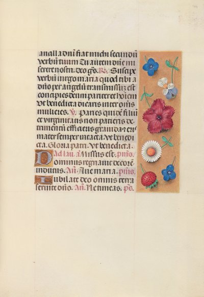 Hours of Queen Isabella the Catholic, Queen of Spain: Fol. 164r by Master of the First Prayerbook of Maximillian