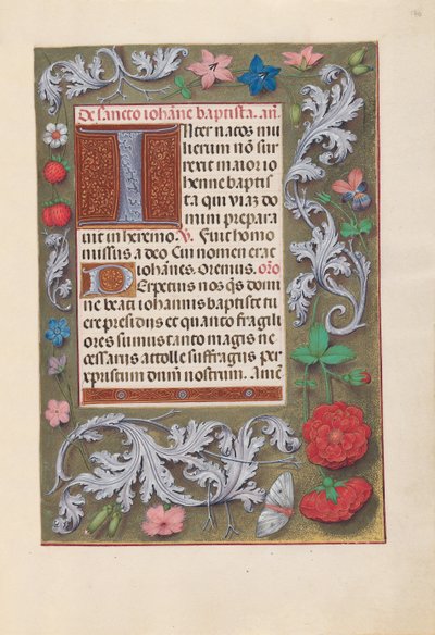 Hours of Queen Isabella the Catholic, Queen of Spain: Fol. 170r, c. 1500 by Master of the First Prayerbook of Maximillian