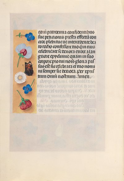 Hours of Queen Isabella the Catholic, Queen of Spain: Fol. 182v by Master of the First Prayerbook of Maximillian