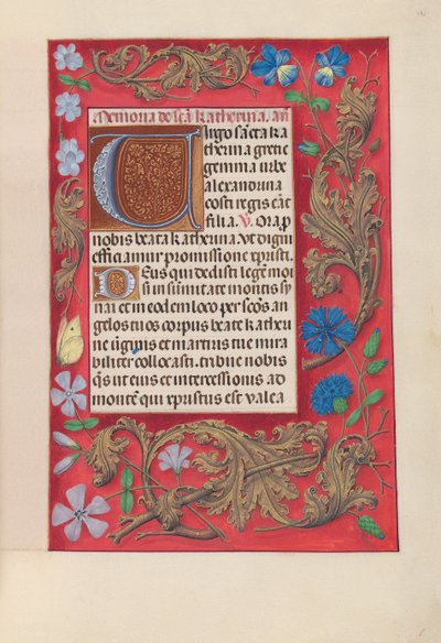Hours of Queen Isabella the Catholic, Queen of Spain: Fol. 190r by Master of the First Prayerbook of Maximillian