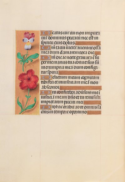 Hours of Queen Isabella the Catholic, Queen of Spain: Fol. 201v by Master of the First Prayerbook of Maximillian